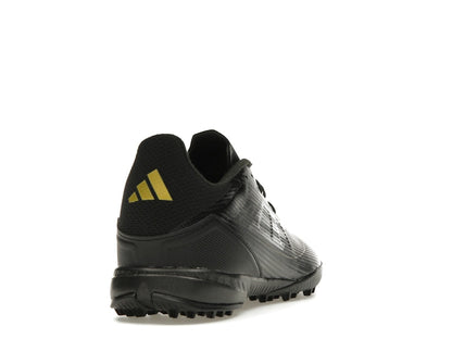 adidas F50 League Turf Core Black Iron Metallic Gold Metallic