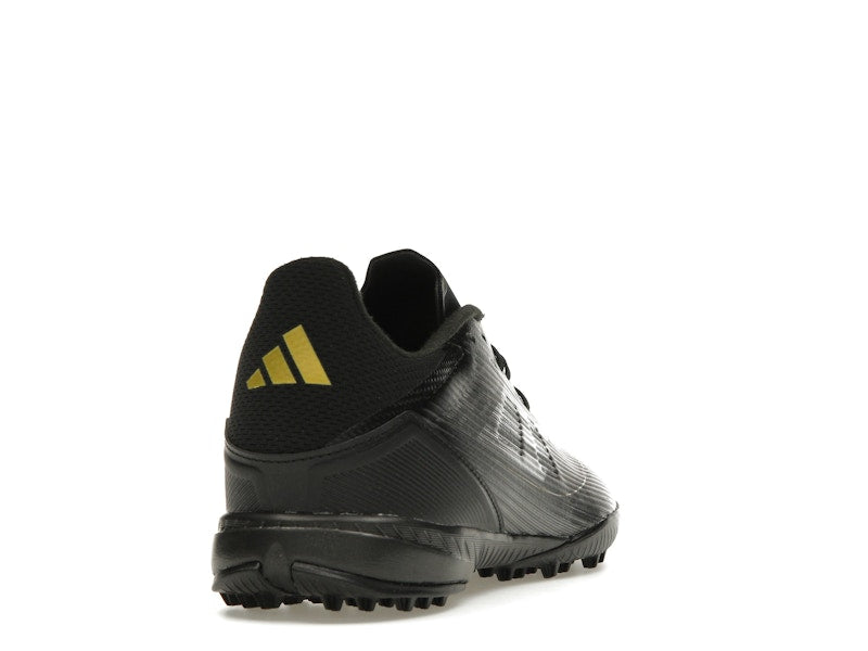 adidas F50 League Turf Core Black Iron Metallic Gold Metallic