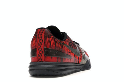 Nike KB Mentality Black Metallic Gold Chilling Red