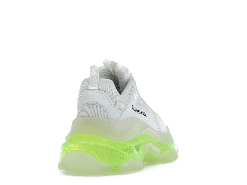 Balenciaga Triple S Clear Sole White Fluo Yellow (Women's)