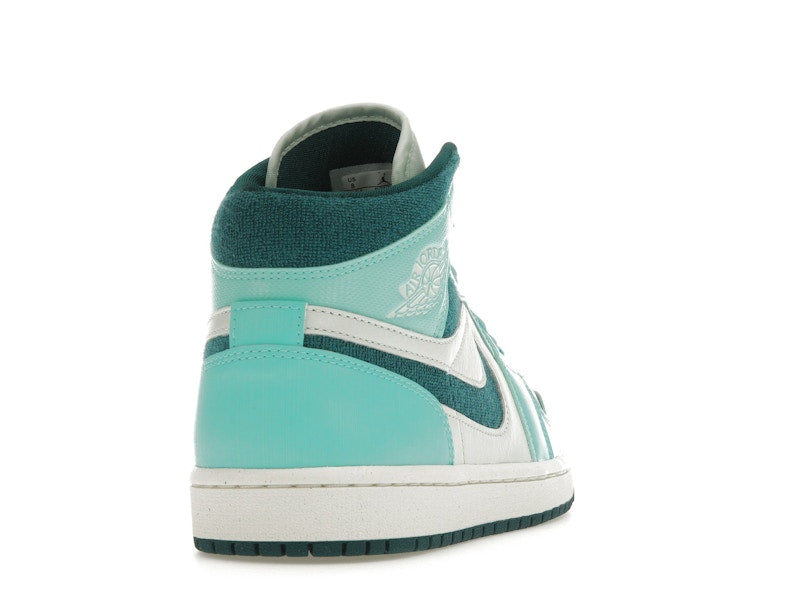 Jordan 1 Mid Chenille Bleached Turquoise (Women's)