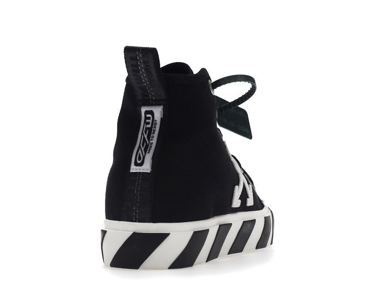 OFF-WHITE Vulc Mid Canvas Black White