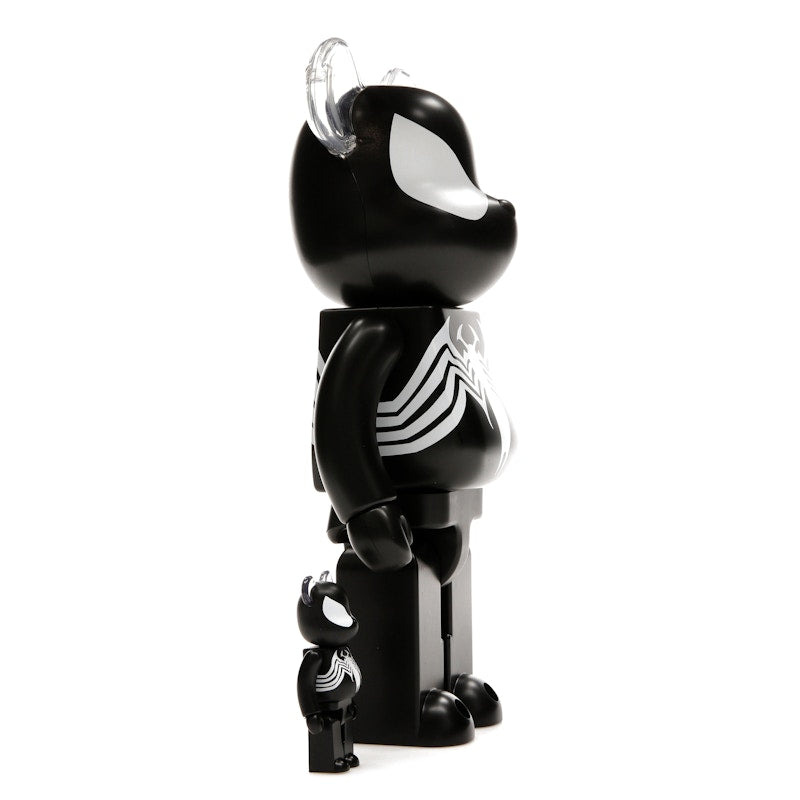 Bearbrick x Marvel Spider-Man Black Costume 100% & 400% Set