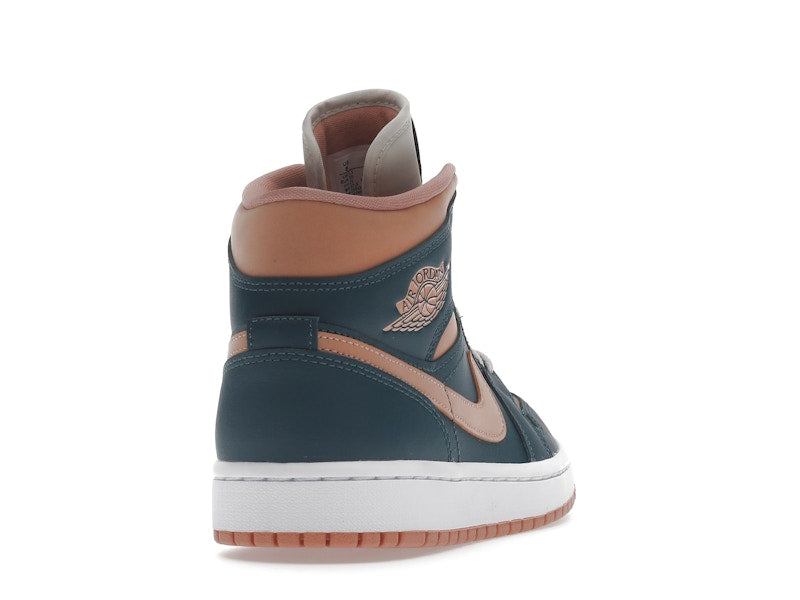 Jordan 1 Mid Dark Teal Green (Women's)
