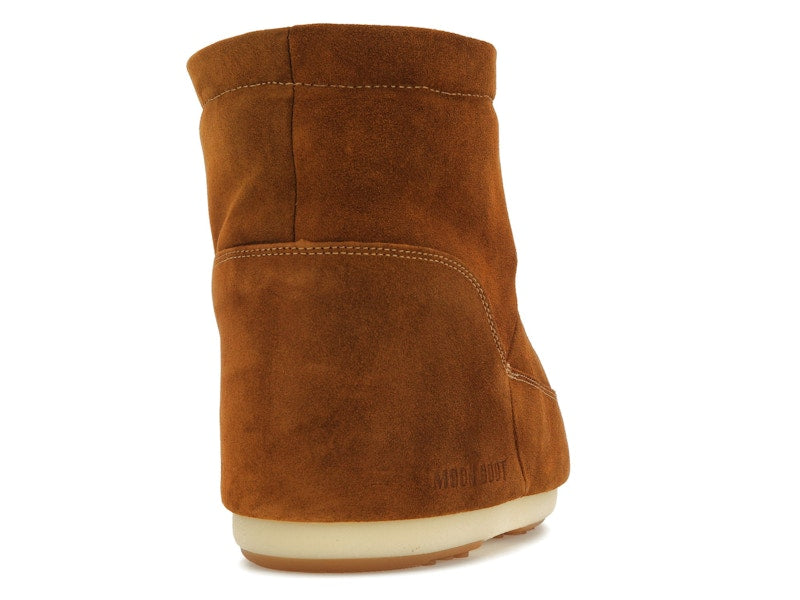 Moon Boot No Lace Suede Boot Tan