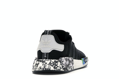 adidas NMD R1 Black Graffiti