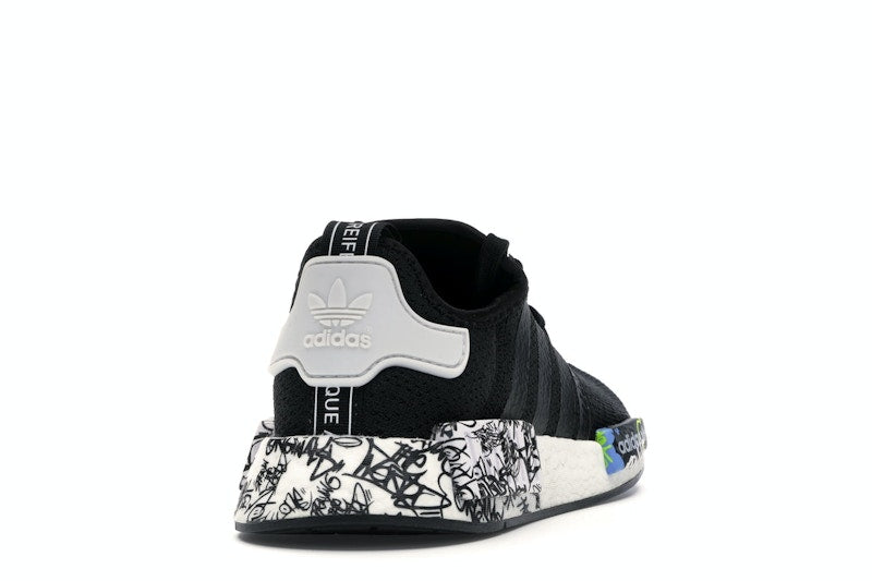 adidas NMD R1 Black Graffiti