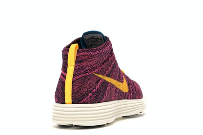 Nike Lunar Flyknit Chukka Grand Purple Laser Orange