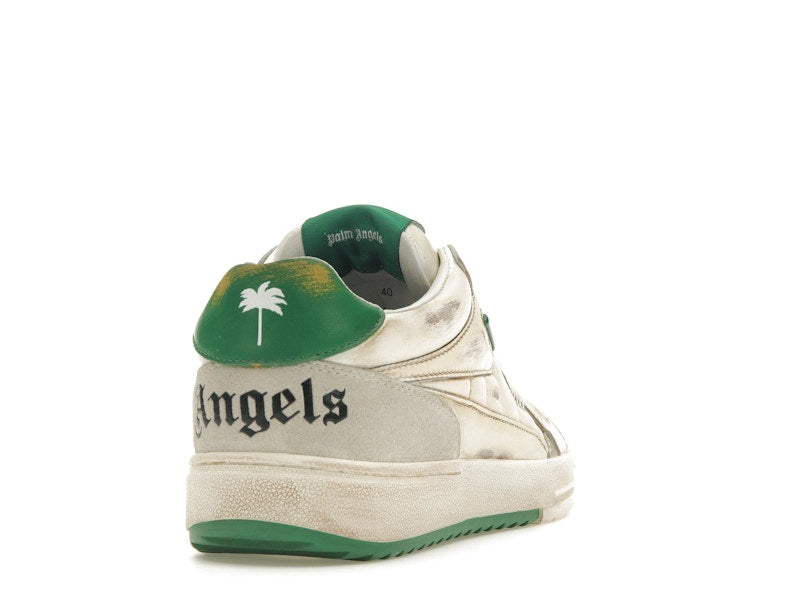 Palm Angels Palm University Vintage Sneaker White Green