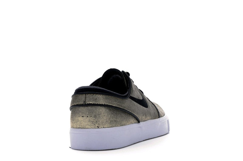 Nike SB Stefan Janoski Zoom Leather Metallic Gold