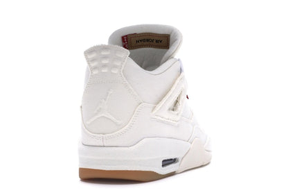 Jordan 4 Retro Levi's White (Blank Tag)
