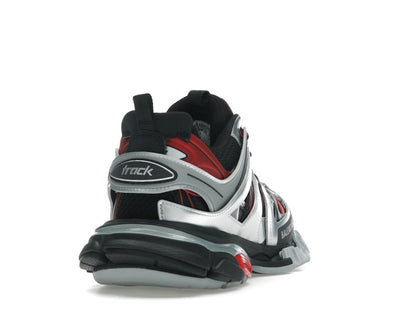 Balenciaga Track Black Red White Silver