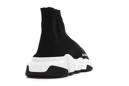 Balenciaga Speed Sneaker Black White Sole (Women's)