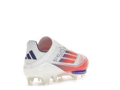 adidas F50+ Elite Laceless FG Cloud White Solar Red