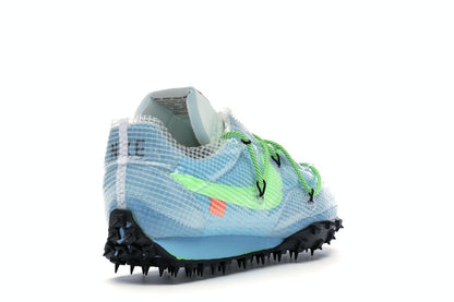 Nike Waffle Racer Off-White Vivid Sky (Women's)