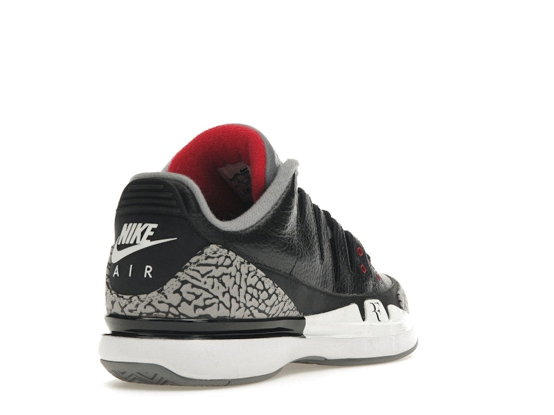 Nike Zoom Vapor AJ3 Black Cement
