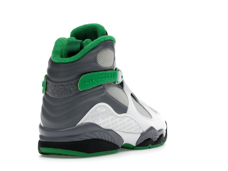 Jordan 8 Retro University of Oregon PE Pure Platinum