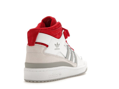 adidas Forum Mid White Red Grey