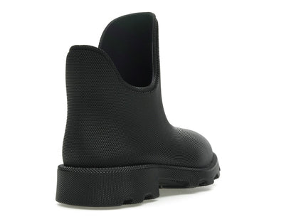 Burberry Marsh Round-Toe Ankle Boots Black