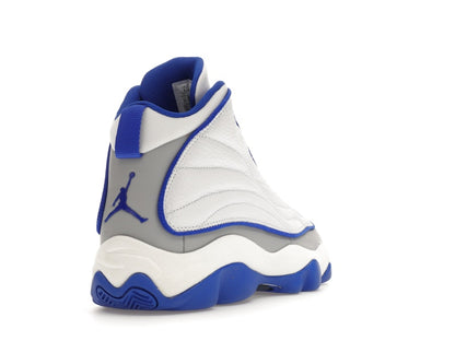Jordan Pro Strong White Royal Grey