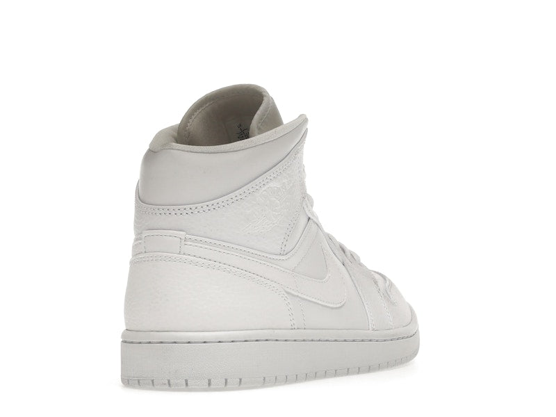Jordan 1 Mid Triple White 2.0 (2020)