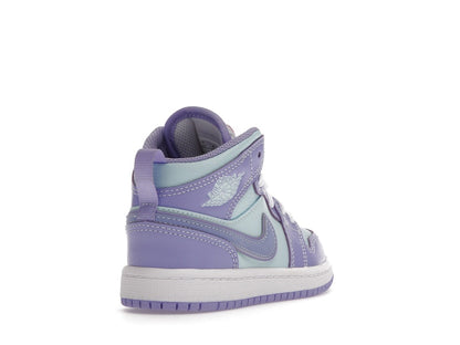 Jordan 1 Mid Purple Aqua (PS)