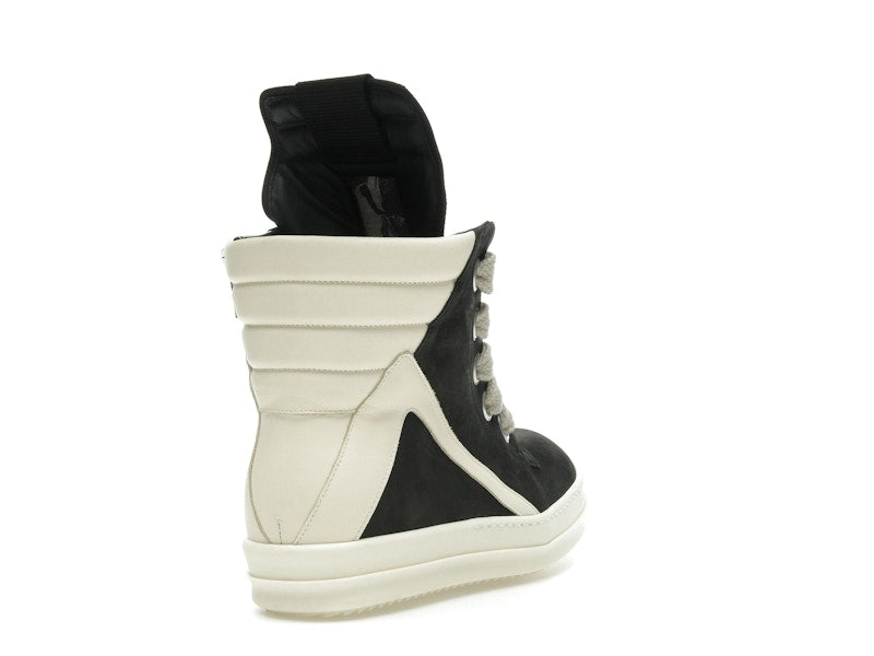 Rick Owens Geobasket Jumbo Lace High Black Milk (Women's)