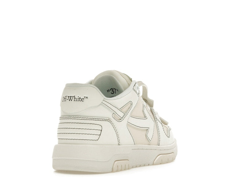 OFF-WHITE Out Of Office OOO Low Tops Cream White (Women's)