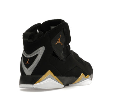 Jordan True Flight Black Metallic Gold