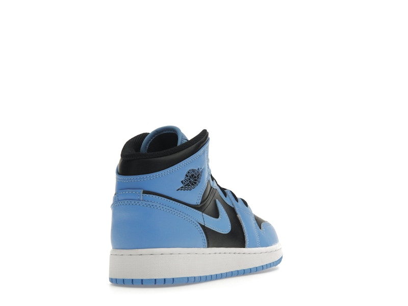 Jordan 1 Mid University Blue Black (GS)
