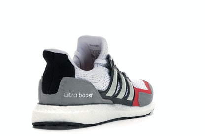 adidas Ultra Boost S&L White Grey Scarlet