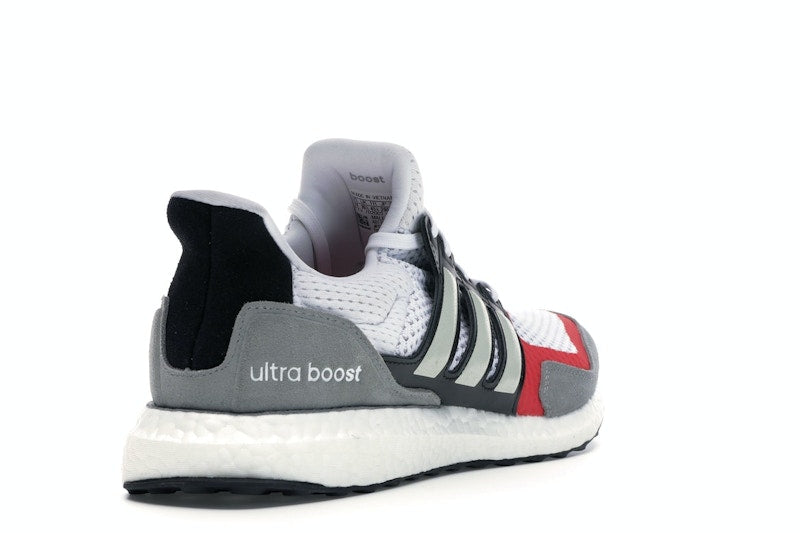 adidas Ultra Boost S&L White Grey Scarlet