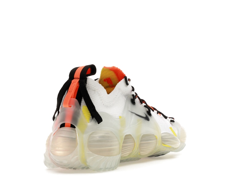 Nike ISPA Link Axis White Total Orange Sonic Yellow
