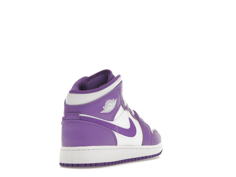 Jordan 1 Mid Purple Venom (GS)