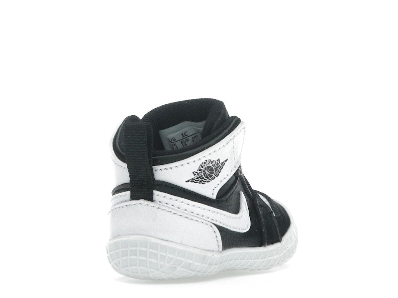 Jordan 1 Crib Bootie Black White (I)