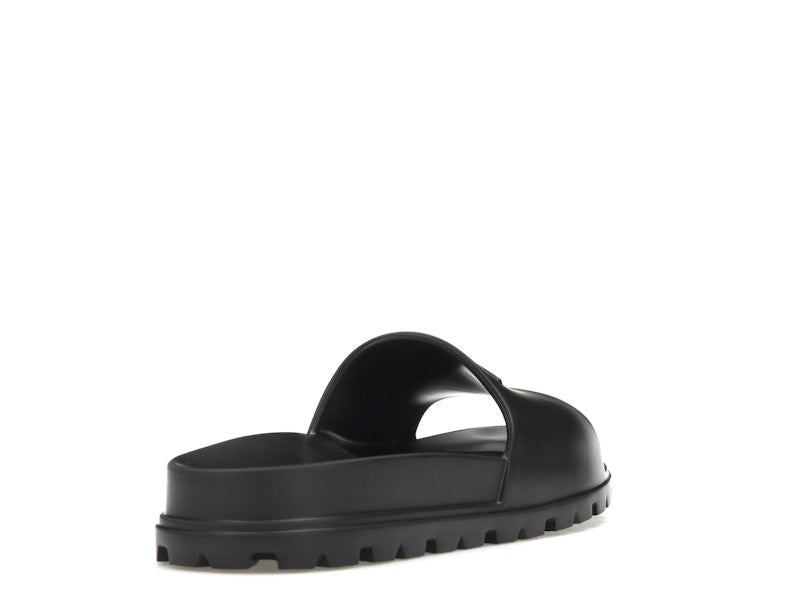 Prada Rubber Slides Black (Men's)