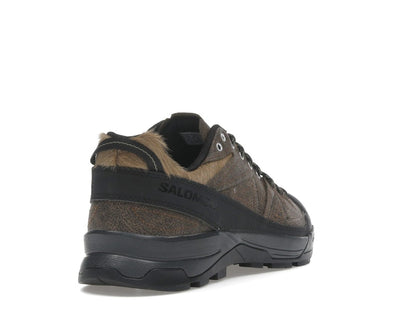 Salomon X-ALP Low Distressed Leather Dark Earth Black
