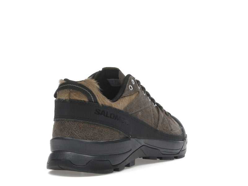 Salomon X-ALP Low Distressed Leather Dark Earth Black