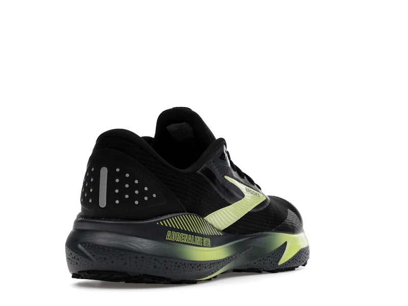 Brooks Adrenaline GTS 24 Weatherized Black Ebony New Yellow