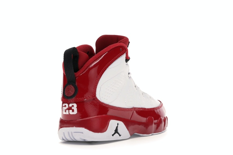 Jordan 9 Retro White Gym Red (PS)