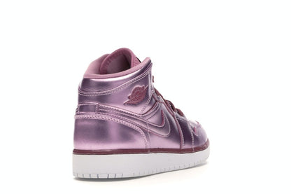 Jordan 1 Mid Pink Rise (GS)