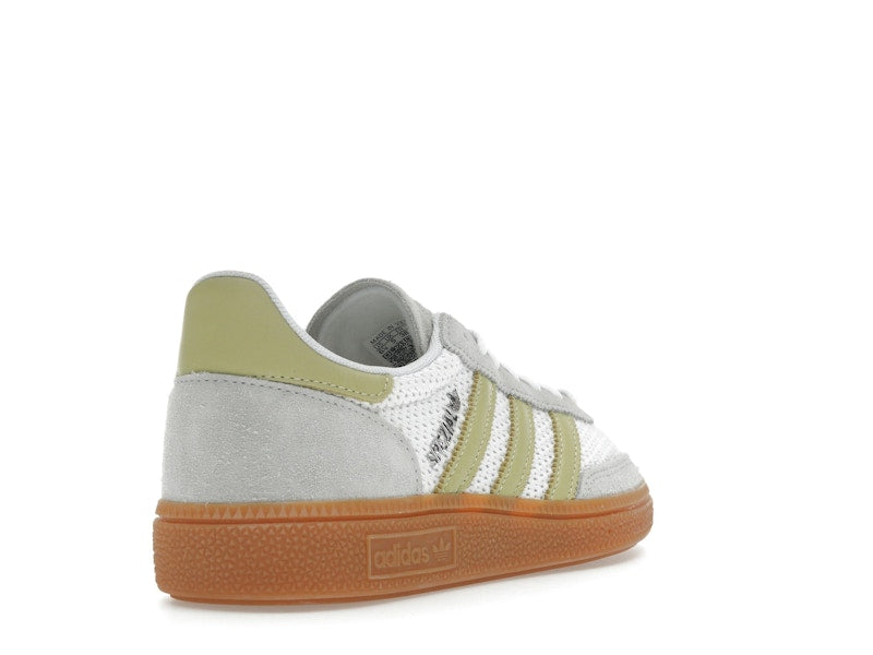 adidas Handball Spezial White Powder Yellow (Women's)
