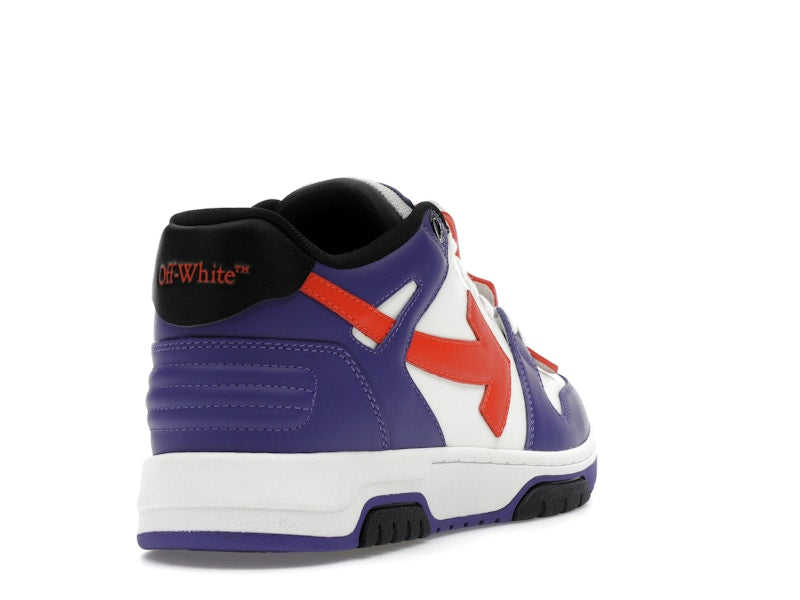 OFF-WHITE Out Of Office OOO Low Tops White Purple Orange