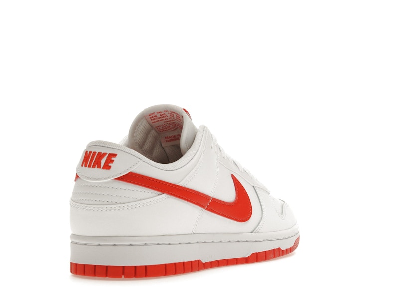 Nike Dunk Low Retro White Picante Red