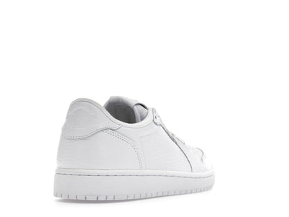 Jordan 1 Retro Low Swooshless Triple White (2025)