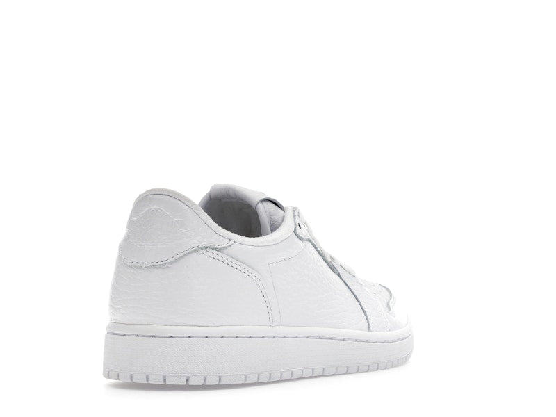 Jordan 1 Retro Low Swooshless Triple White (2025)