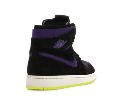 Jordan 1 High Zoom Air CMFT Black Court Purple Lemon Venom (Women's)