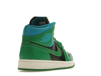 Jordan 1 Mid Lucky Green Aquatone (Women's)