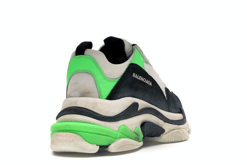 Balenciaga Triple S Mr. Porter Neon Green 2018