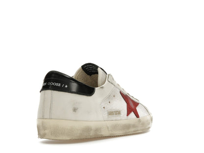 Golden Goose Super-Star White Red Black